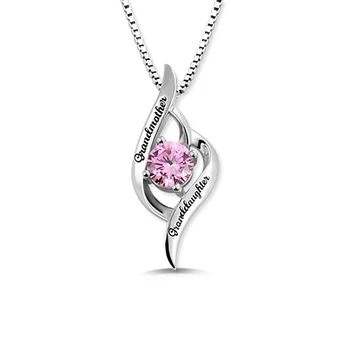 

Uonney Wholesale Unique Jewelry Manufacture Customized Enterprise Logo Necklace For Valentines Gifts