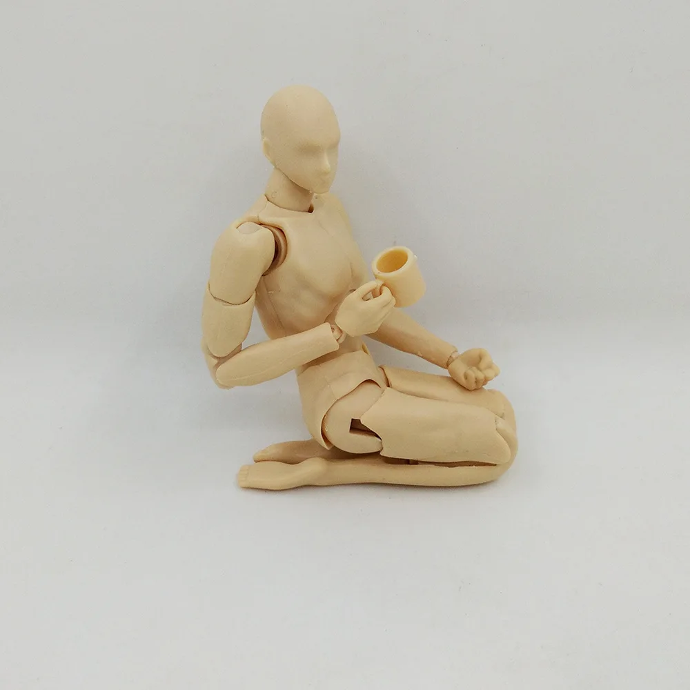 Аниме подвижная фигурка тела Feminino Kun Body Chan серого цвета Ver. Черное тело Kun модель Chan игрушки куклы для коллекционных