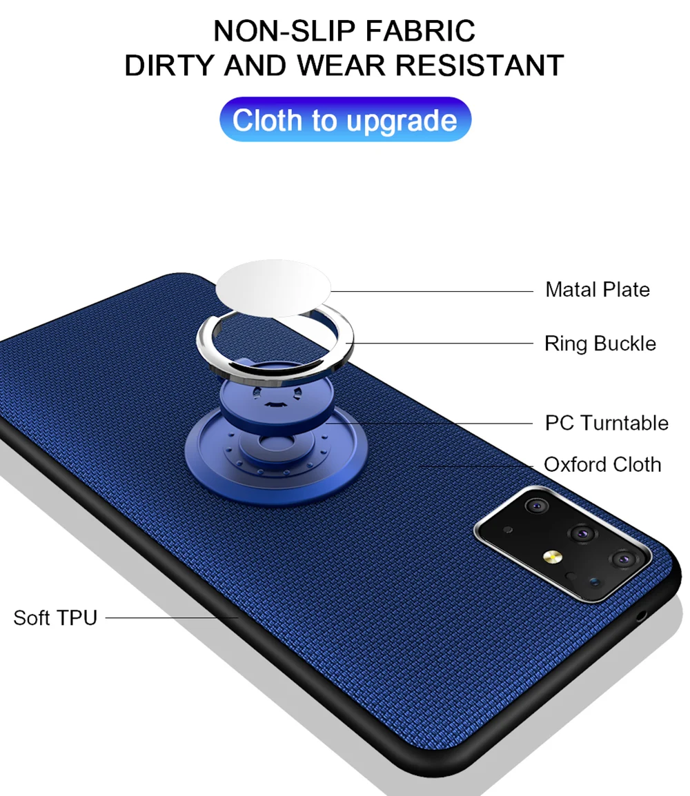 Полный чехол для samsung S11 plus, чехол для samsung Galaxy S11 S11e Note 10 plus A50 A51 A71, магнитный автомобильный держатель, кожаный чехол с кольцом