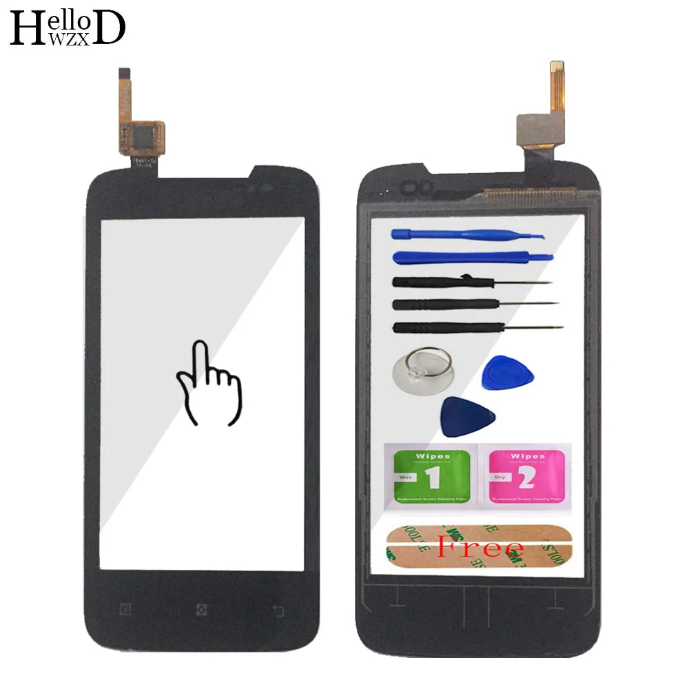 Touch Screen Digitizer Panel For Lenovo A390 A 390 Front Outer Glass Lens Sensor Mobile | Мобильные телефоны и аксессуары