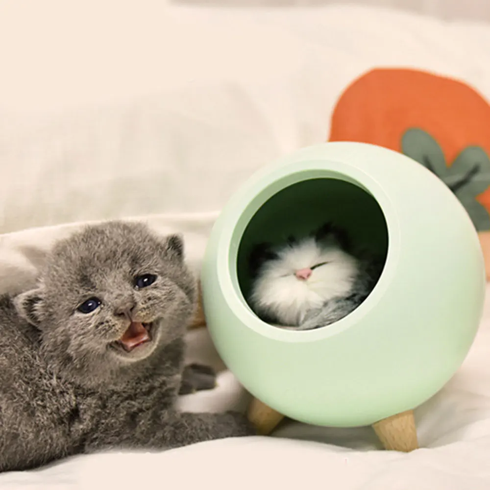 Модная Милая лампа для домашнего питомца с кошкой, Usb зарядка, милый мультяшный Мини светодиодный Ночной светильник, домашнее украшение, Прямая поставка