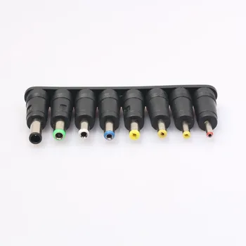 

8-in-1 Universal Laptop DC AC Power Supply Adapter Portable Tips Connector Plug Jack Set