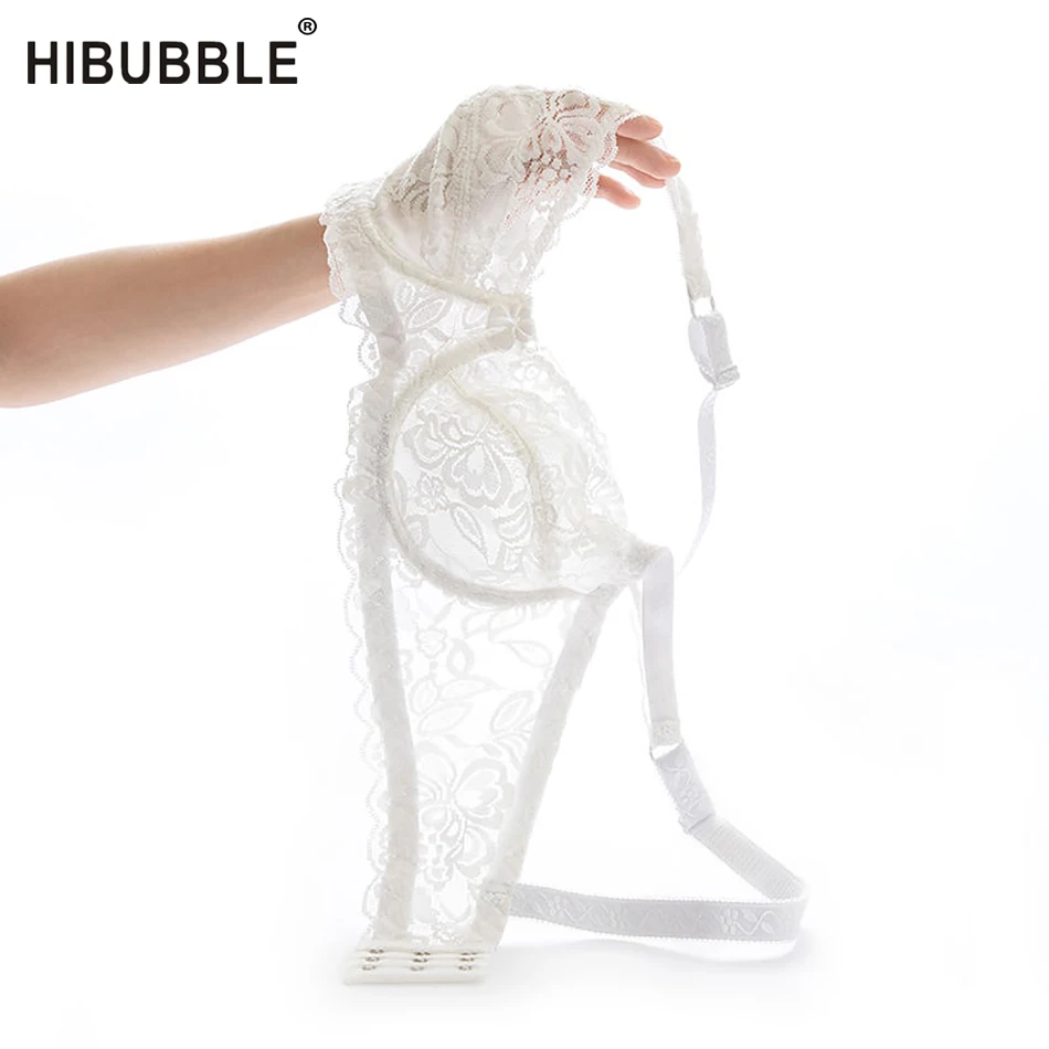 Hibubble женский кружевной бюстгальтер на косточках Push Up сексуальное нижнее белье