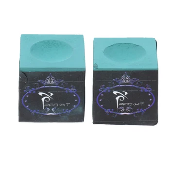 

2 Pieces Billiard Chalk Snooker Pool Cue Tip Billiards Accessories