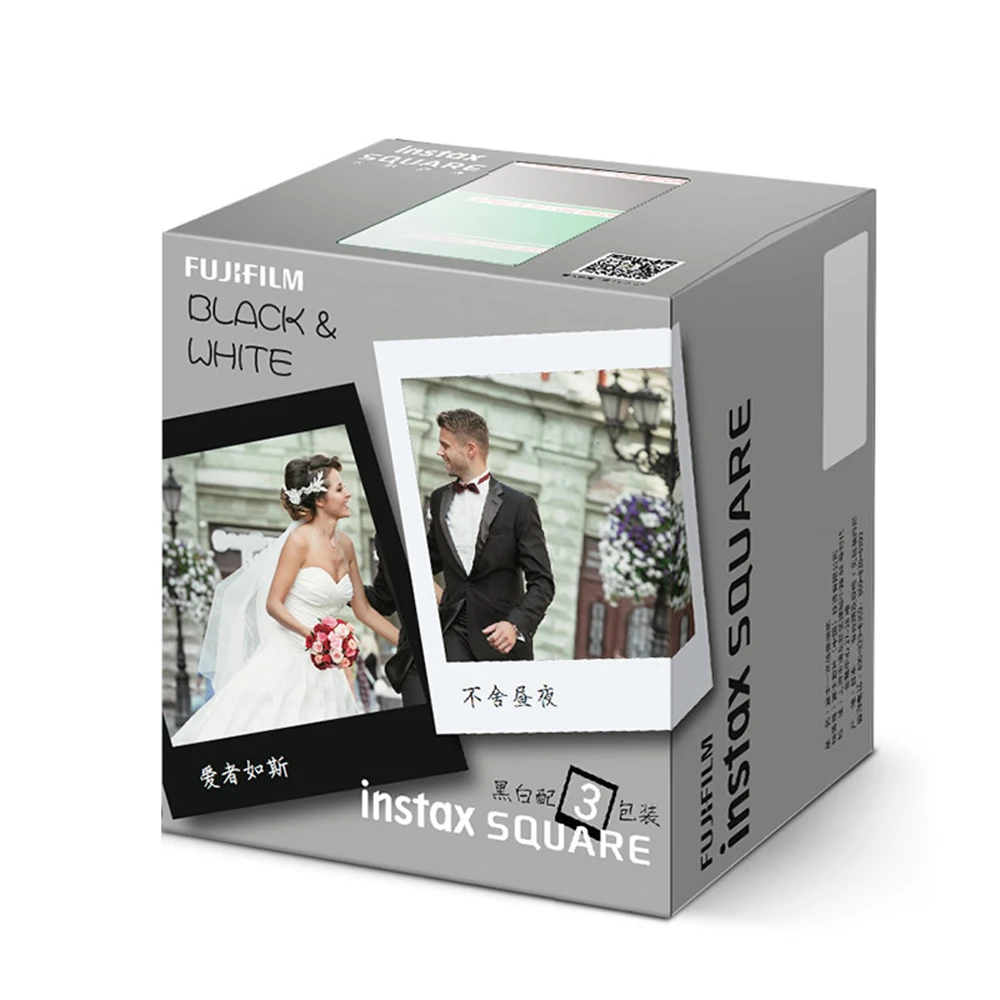 30 листов Fujifilm Instax квадратная пленка Мгновенной Печати Фото Бумага Для Fujifilm instax SQ20 SQ6 камера и поделиться SP-3 SQ принтер