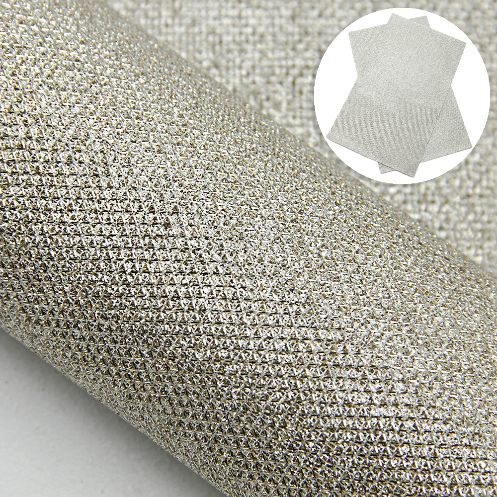 Spunbond Nonwoven Glitter Fabric for DIY/Shoes/Bag Sparkly Fabric