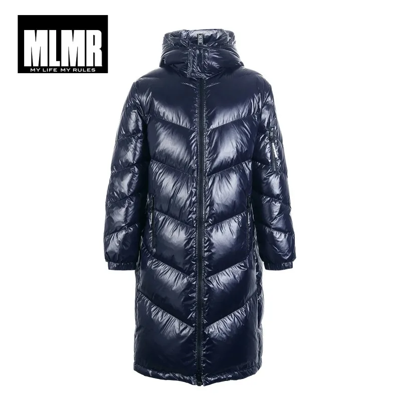 MLMR мужской зимний длинный пуховик с капюшоном, парка, пальто jackjones, новая мужская одежда 218412530