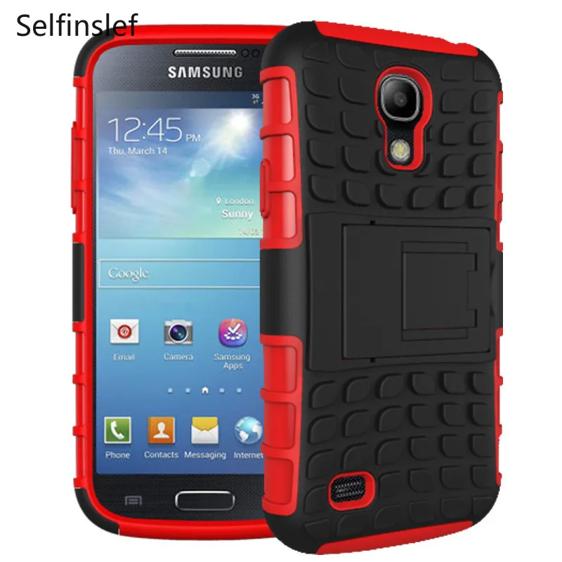 Новинка для samsung Galaxy S4 i9500 i337 i545 чехол для телефона двухслойный противоударный Гибридный Силиконовый чехол