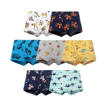 

2-16years kids teen Boys Cotton Boxers Children Underwear For Boys Panties Teenager panties boy cute panties