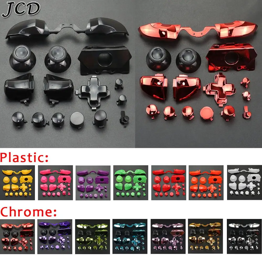 Набор полнокнопочных кнопок JCD Mod D-pad ABXY Trigger LB RB LT RT запчасти для аналоговых стиков