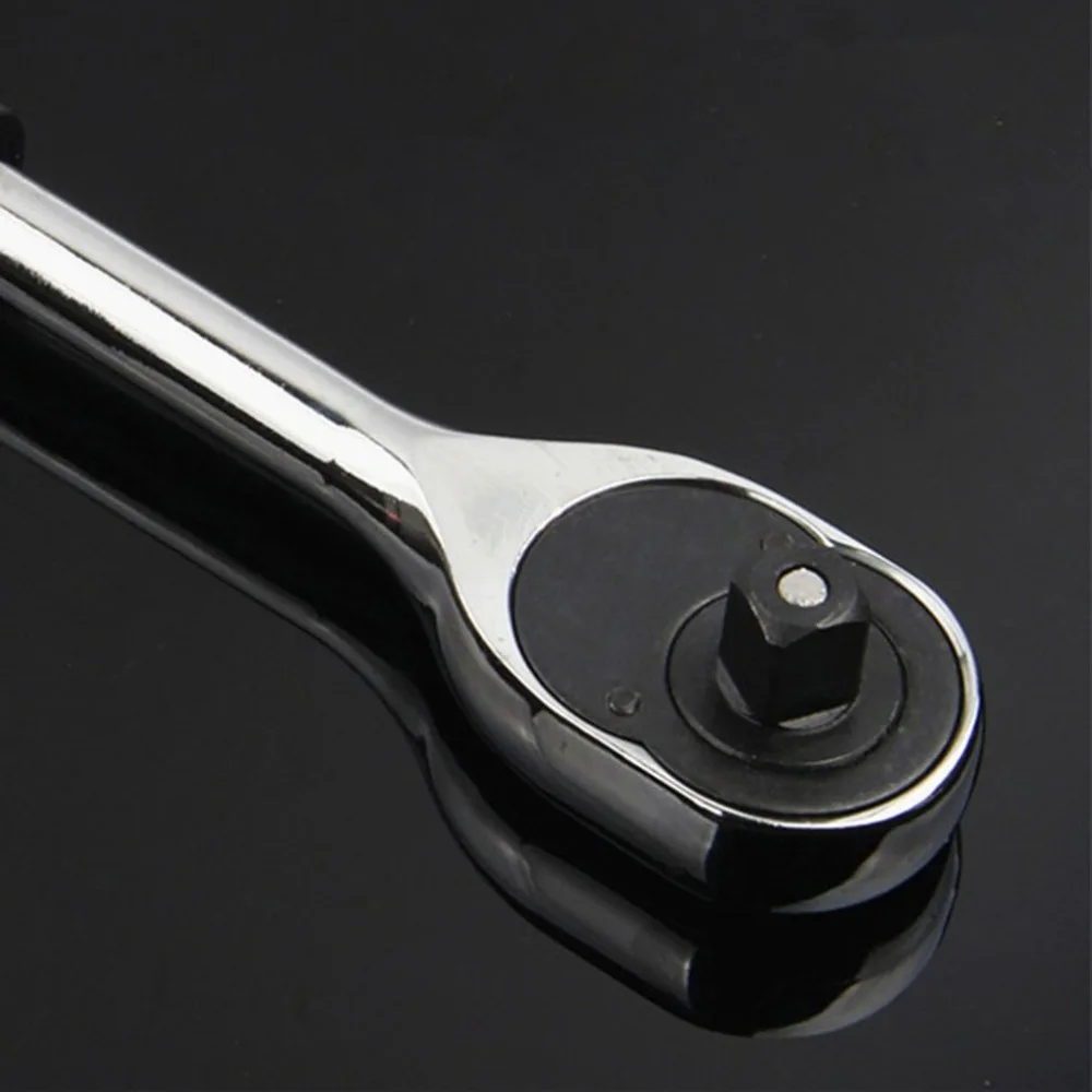 12Pcs 1/4-Inch Socket Wrench Set Cr-V Drive Ratchet Wrench Spanner For Bicycle Motorcycle Car Repairing Tool Set