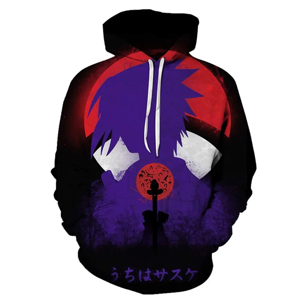 Одежда для косплея Sasuke Naruto толстовка с капюшоном Акацуки Учиха Итачи Аниме