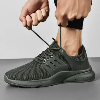 

Running Shoes Men Comfortable Outdoor Sports Sneakers Male Athletic Breathable Mesh Footwear Jogging Shoes Men Zapatillas Hombre