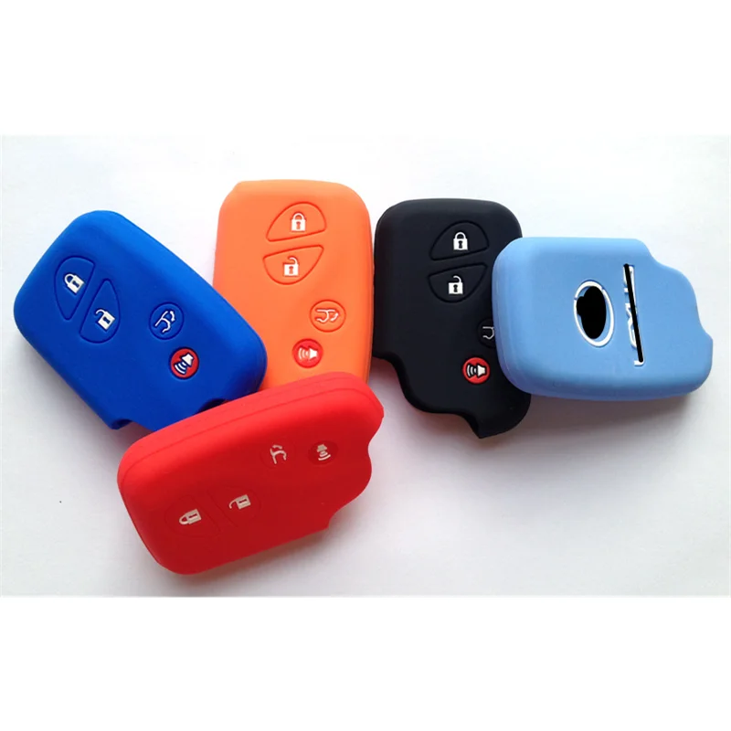 Car Key Cover Case For Lexus 3/4 Buttons CT200H GX400 GX460 IS250 IS300C RX270 ES240 ES350 LS460 GS300 450h 460h RX LX GX ES250