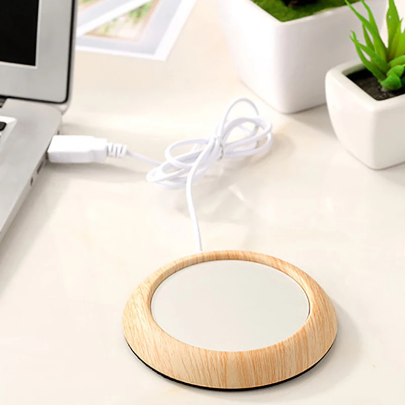 USB электрическая грелка, подогреватель чашек, нагревательный коврик, подогреватель для чая, кофе, молока, домашняя офисная Подставка под кружку, теплый нагреватель