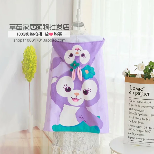 Мультфильм Япония Медведь Даффи stellalou Rabbit ShellieMay печенья собака гелатони кошка детское махровое полотенце халат пляжный Халат