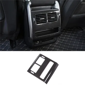 

Carbon Fiber Style ABS Plastic Rear Row AC Outlet Frame Cover Trim For Land Rover Range Rover Sport 2014 2015 2016 2017