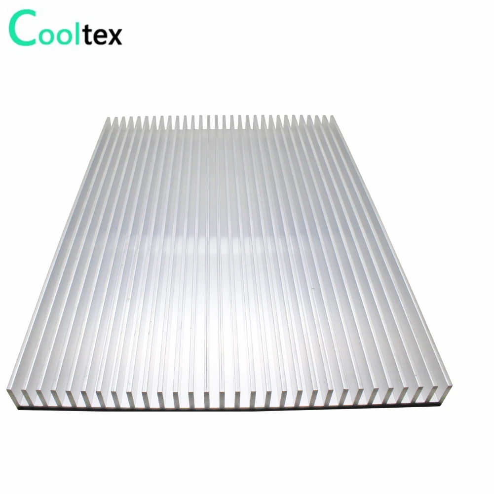 Radiador Grande de Alumínio Alta Potência 300x220x18 mm Dissipador de Calor Faça Você Mesmo para Chip Eletrônico Lcd Cooler - Imagem 5