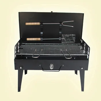 

Portable Barbecue Grill Folding Lightweight BBQ Grilling Tools Set for Outdoor Backyard Patio Cooking Camping Picnic Hiking