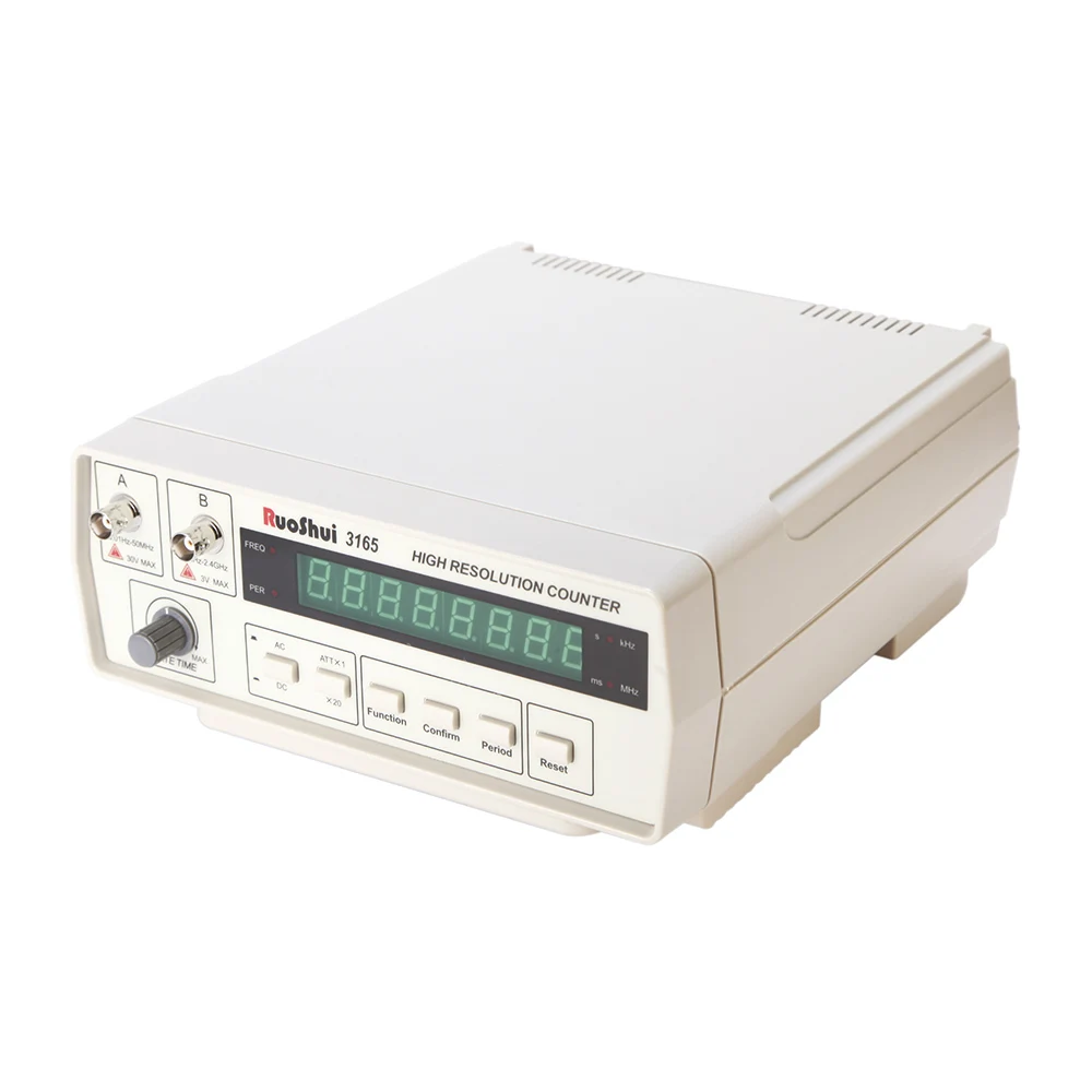 RuoShui VC3165 Benchtop Highe Frequency Counter Resolution Meter 2.4GHz