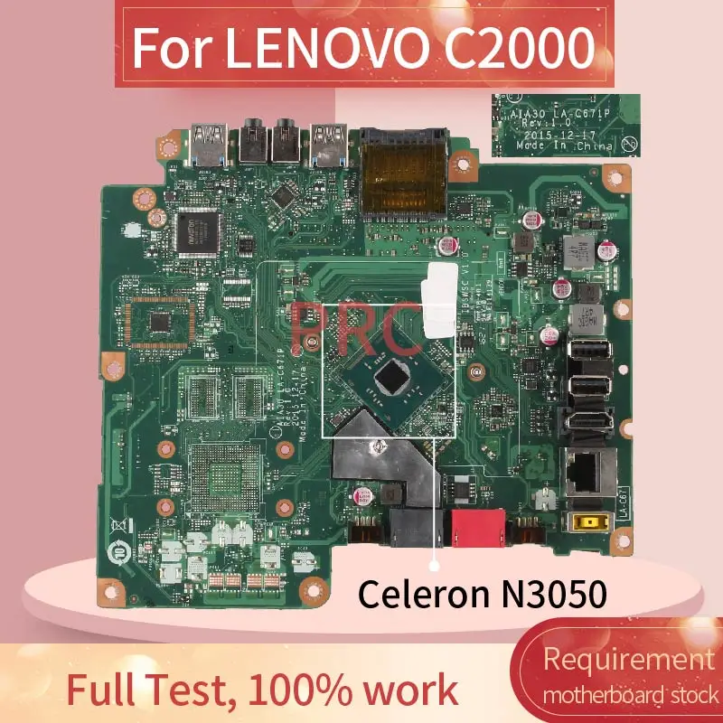 03T7439 для LENOVO C2000 Celeron N3050 Материнская плата ноутбука LA-C671P SR2A9 DDR3 | Компьютеры и офис
