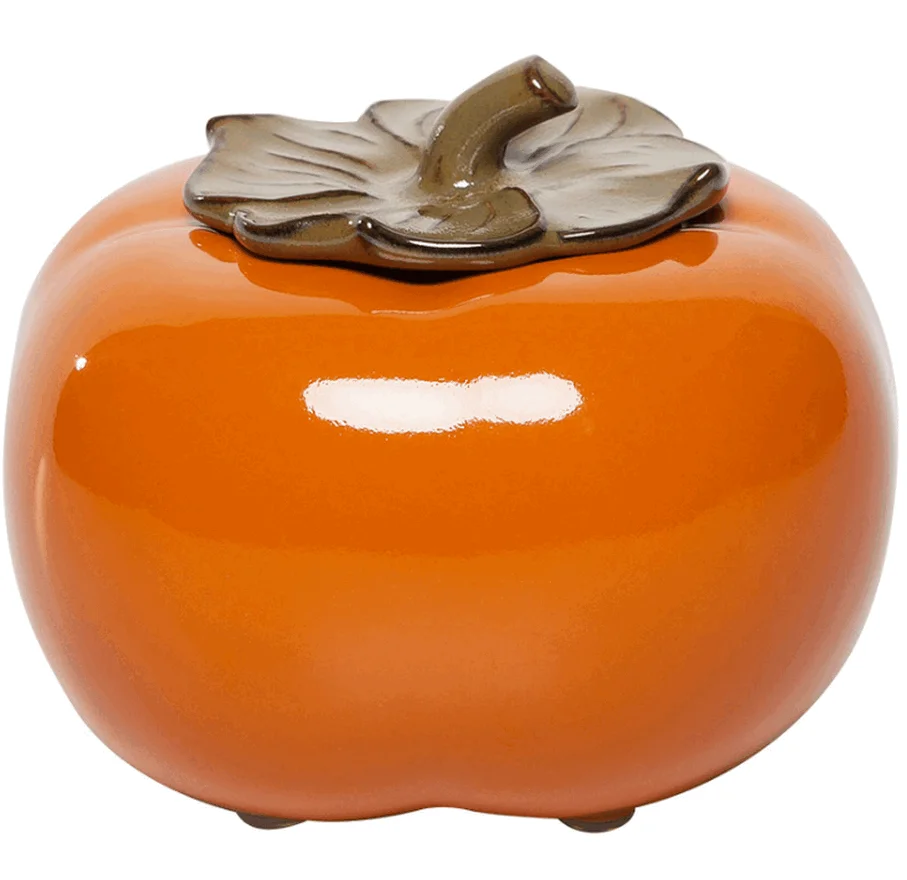 

Persimmon Design Multi-function Cigarette Ashtray With Lid Hotel Bar Ceramic Ashtray Home Office Desktop Decoration LFB417