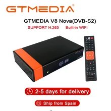 V8 Nova DVB-S2 TV Receiver Digital Satellite TV Receiver Decoder mit Wi-Fi Gebaut-in 1080P Volle HD Unterstützung PVR, powerVu Biss Schlüssel