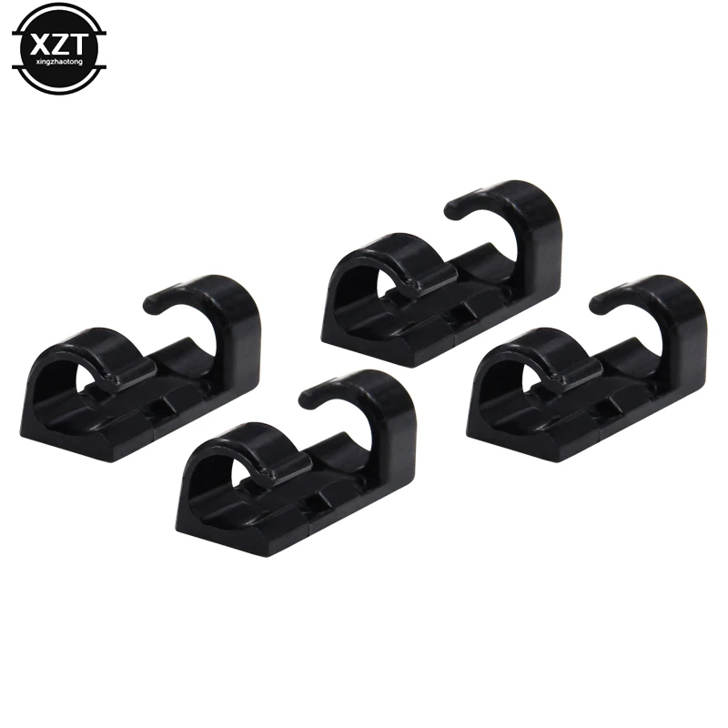 Self Adhesive Wire Manager Fxed Clamp Wire Network Cable Storage Organizer Data Cable Fixe