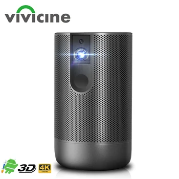

Vivicine T12 Smart 3D Home Theater Video Projector,1920x1080pixels 100% offset Auto Zoom Focus 1080P Full HD Proyector Beamer