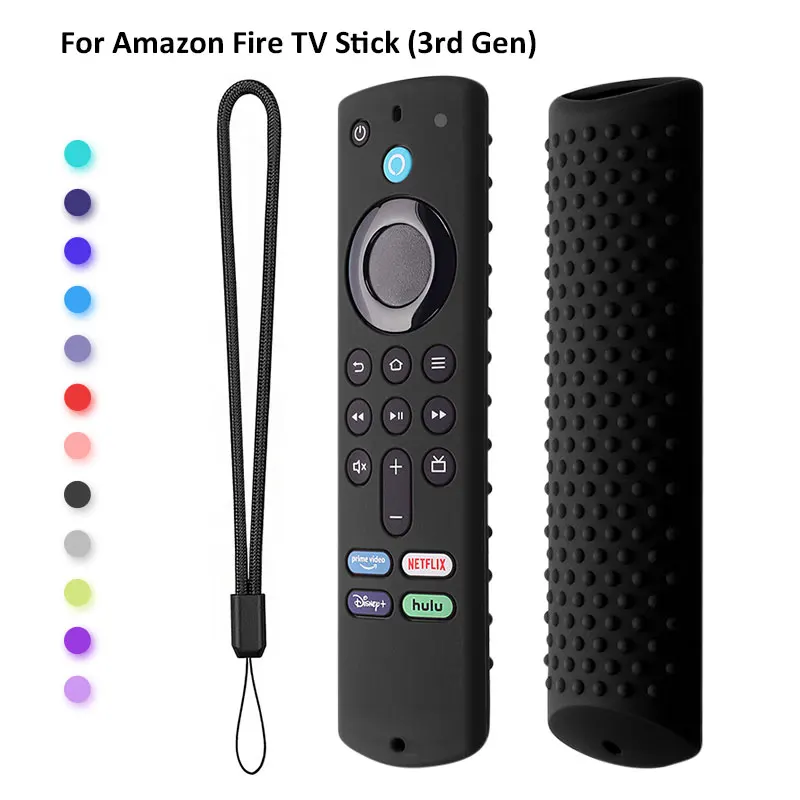 Силиконовый чехол для Amazon Fire TV Stick Lite защитный с пультом дистанционного