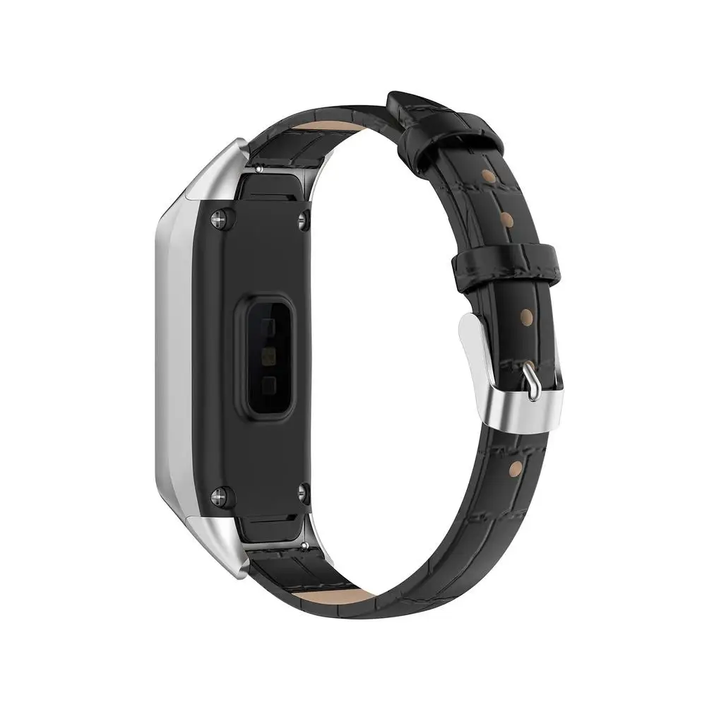 Сменный Браслет бамбуковый ремешок подходит для Galaxy Fit SM-R370 сменный Браслет бамбуковый ремешок - Цвет: Black