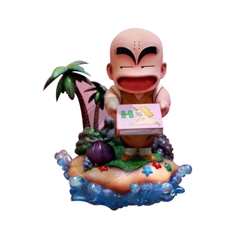 

Dragon Ball Kuririn Apprentice Giving Presents Strongest Earthman GK Statue PVC Action Figure Collection Model Toy M3045