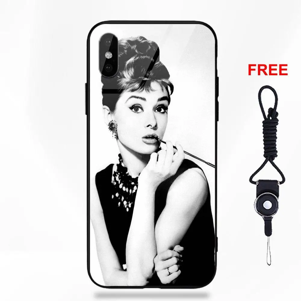 Завтраки Одри Хепберн для Galaxy S8 S9 Plus для huawei Honor 7X P20 Lite mate 10 Pro Redmi 5 Note 5A 6 - Цвет: as picture