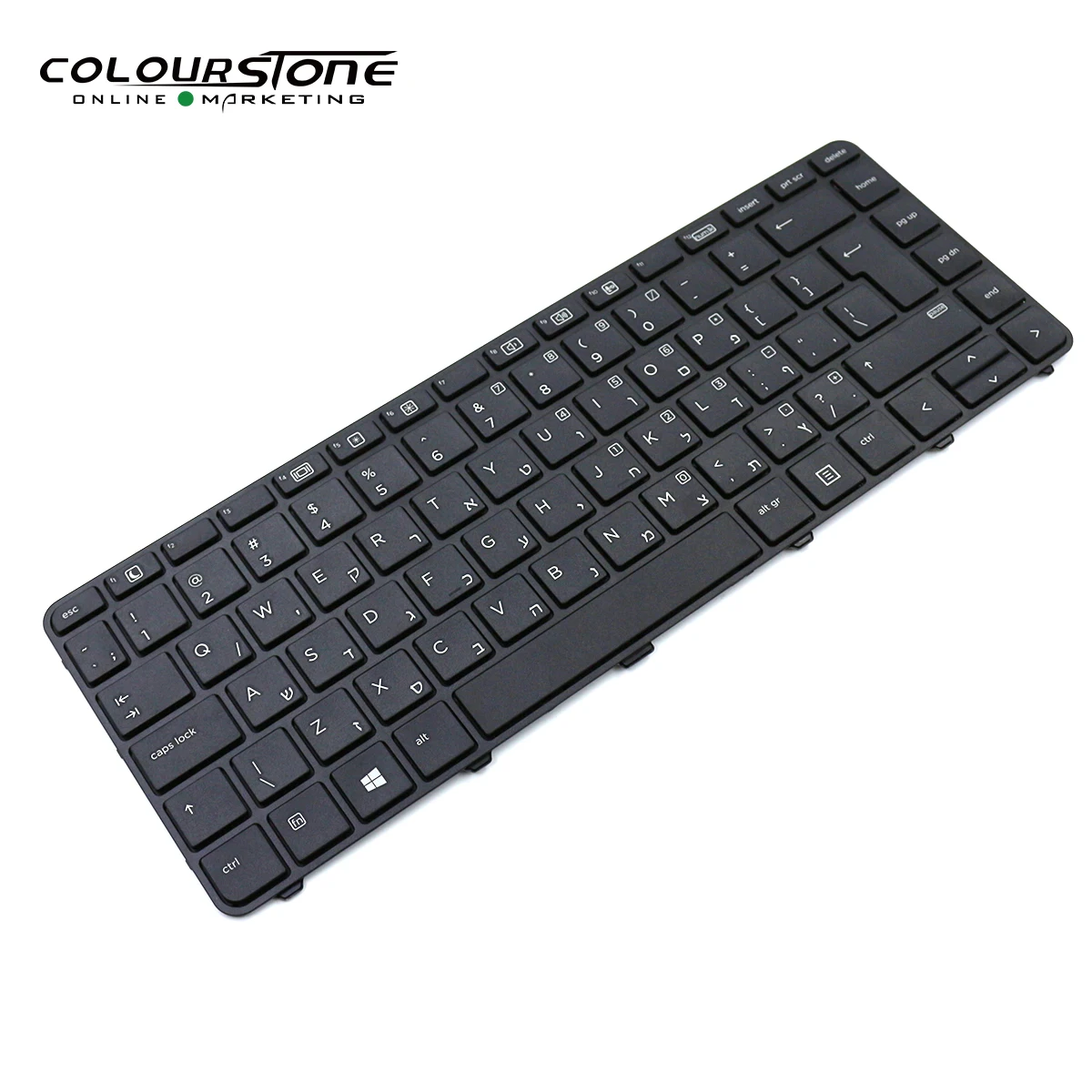 Teclado do Portátil para hp Probook 430 g3 430 g4 440 g3 440 g4 445 g3 640 g2 645 g2 Hebraico Teclado Preto Novo hb - Imagem 6