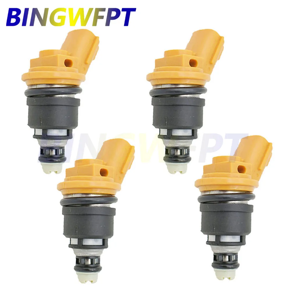 4Pcs Flow Matched 555Cc Per Nismo Side Feed Iniettore Di Carburante 16600-Rr543 Per 300Zx Z32 Rb25Det Vg30Dett Sr20Det Ka24