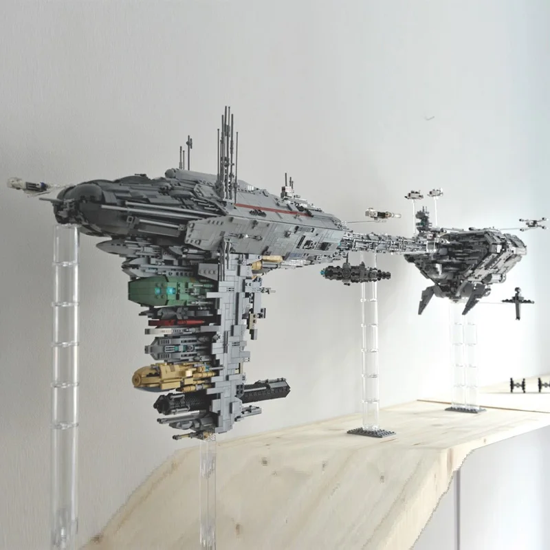 MOC 5083 Звездные игрушки войны совместимы с UCS Nebulon-B медицинская модель фрегата строительные блоки кирпичи рождественские подарки