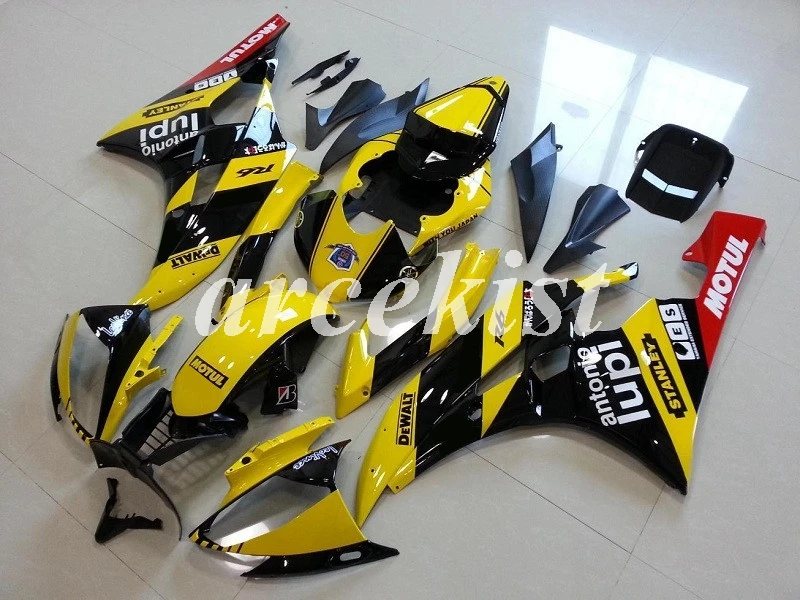 New ABS Injection Mold Motorcycle Fairings Kit Fairing set Fit For Yamaha YZF 600 R6 06 07 YZF-R6 2006 2007 Cool Red White