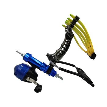 

Catapult Powerful Multi-function Slingshot Shooting Fishing Catapult ArrowBow fishing Catch Hunting takeaim sight 9mm steel ball
