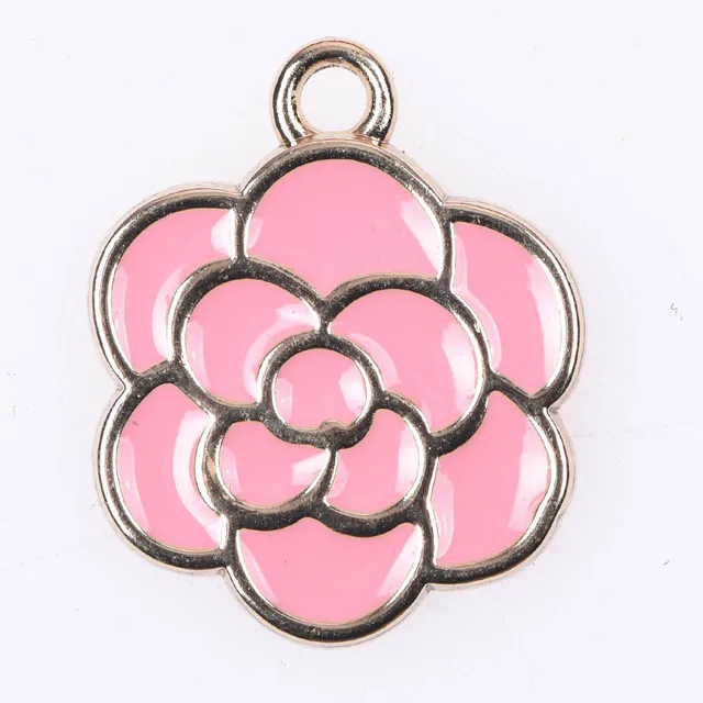 1 Pcs Metal Croc Shoes Charms Pink Women Bags Decoration Black Formal Hat Lady Bracelet Accessories Perfume Bottle Girl Gidt b8538