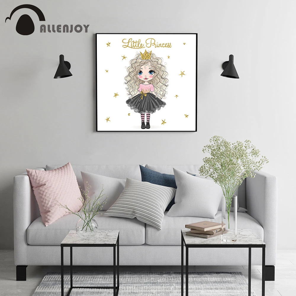 Allenjoy リトルプリンセス写真引用壁画星美少女のポスターフレーズ壁チャートミニマリストの寝室の絵画 絵画 書道 Aliexpress Allenjoy リトルプリンセス写真引用壁画星美少女のポスターフレーズ壁チャートミニマリストの寝室の絵画 絵画 書道 Aliexpress