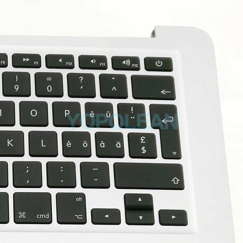 Верхний чехол со швейцарской швейцарская клавиатура для Macbook Air 1" A1466 Топ чехол palmest 2013 лет