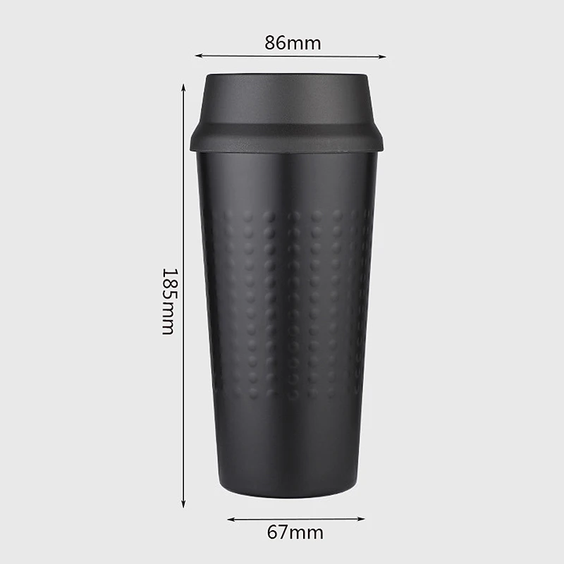 350ml Cup Leakproof Vaccum Flasks Bottle Insulated Coffee Mug For Car Office Portable Thermal Mug Water