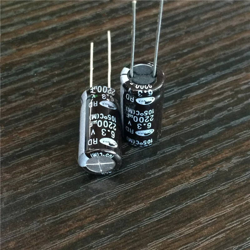 5 шт./50 шт. 2200 мкФ 6 3 В SAMWHA RD серия широкий диапазон температур 10x20 мм 6.3V2200uF