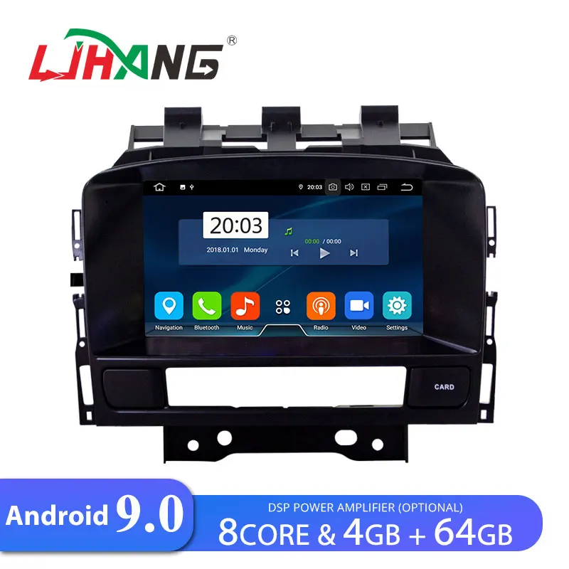 LJHANG IPS Android 9.0 Car Radio For Opel Astra J Buick Verano Vauxhall GPS Navi WIFI Multimedia Auto Stereo 8 Core Bluetooth fm