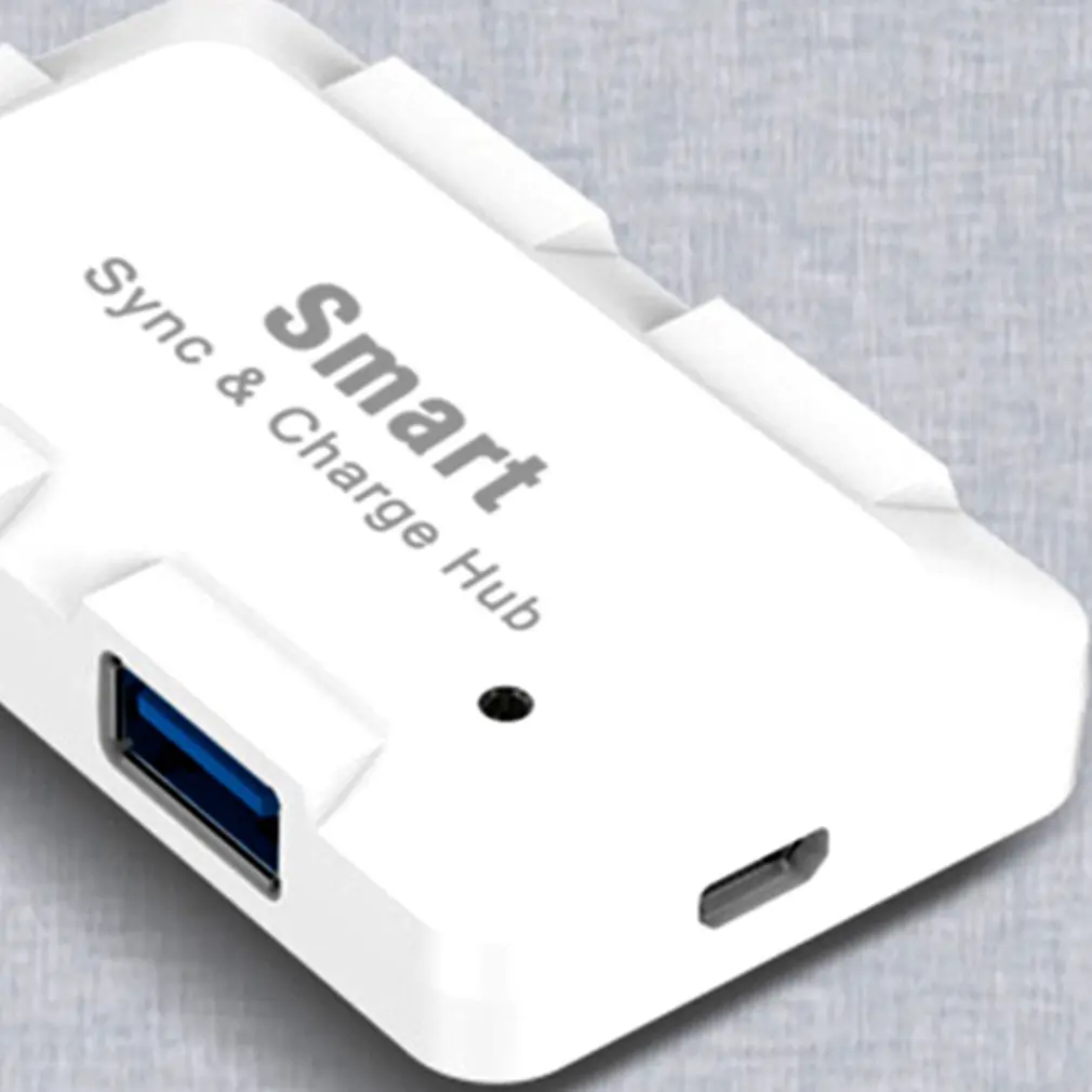 Высокоскоростной 4 порта USB3.0 концентратор USB порт USB микро порт концентратор зарядка