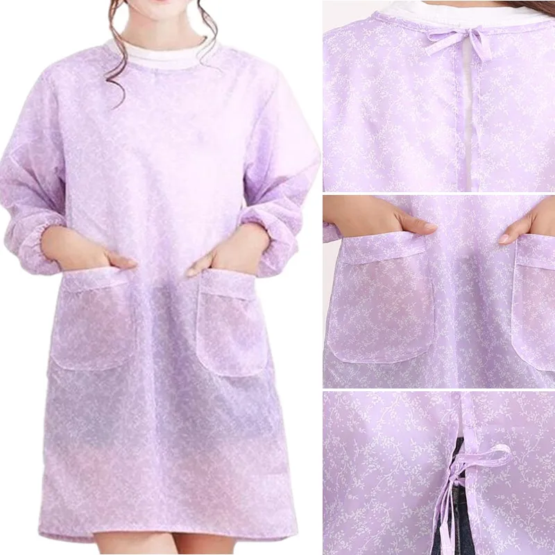 Plaid Printing Apron Woman Adult Bibs Home Cooking Baking Coffee Shop Cleaning Aprons Kitchen Accessories