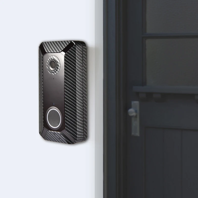 Cheap V6 wifi Doorbell Smart Wireless 720P video camera Cloud storage door bell cam waterproof home security house bell Gray