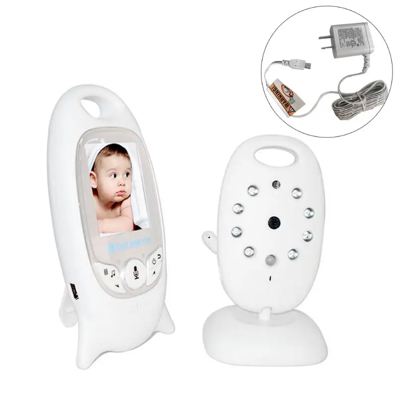 

Baby Video Monitor Camera Wireless Receiver Two-way Intercom Surveillance Music Player 2in LCD Screen Night Vision