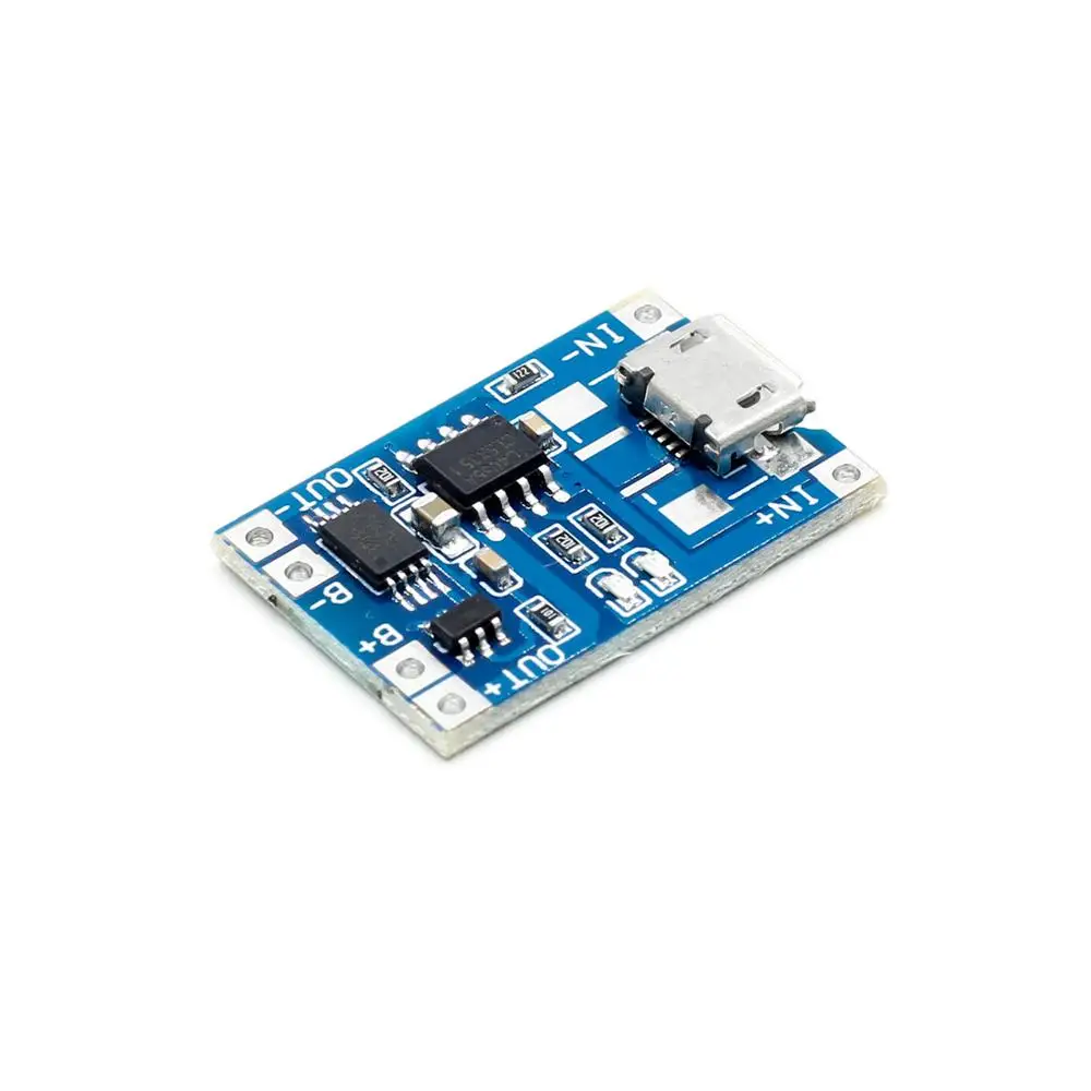 5V 1A Micro USB 18650 литиевая батарея зарядная плата модуль зарядного устройства+ защита двойные функции TP4056