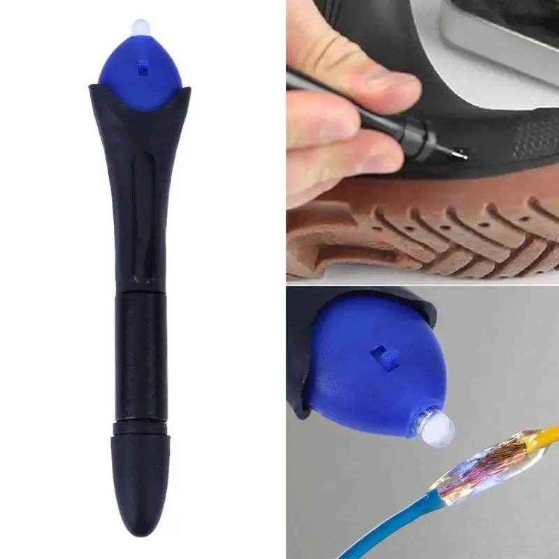  Super Powered Liquid Glue 5 Second Tool Instant Repair Pen Welding Glue E5M1 with UV Light Repair T
